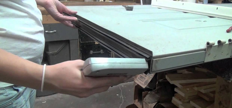 damaged steel door repair Gainesville