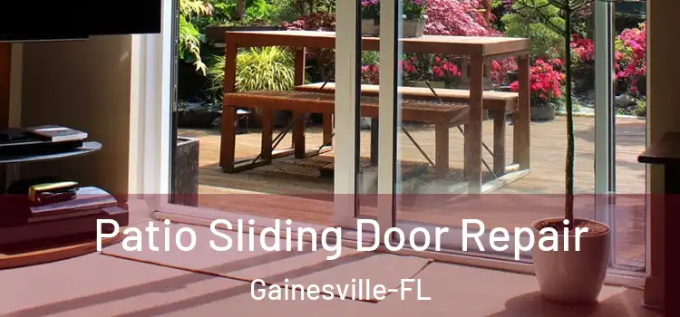 Patio Sliding Door Repair Gainesville-FL